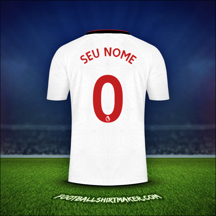 Camisa Southampton FC 2022/2023 -  seu nome - 0
