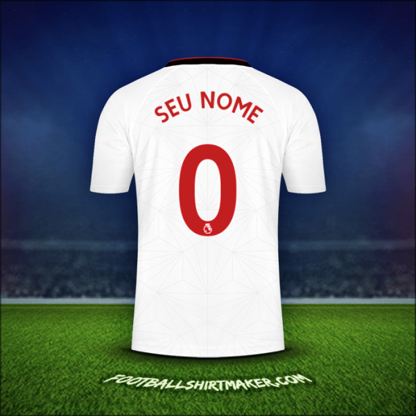 Camisa Southampton FC 2022/2023 -  seu nome - 0