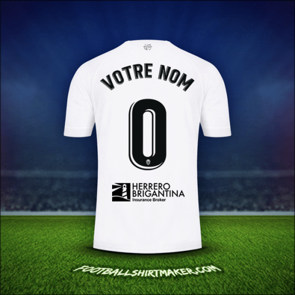 Maillot Valencia CF 2022/2023 -  votre nom - 0