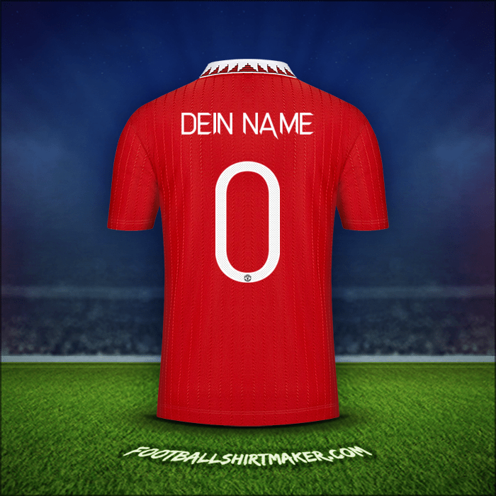 Trikot Manchester United Cup 2022/2023 -  dein name - 0