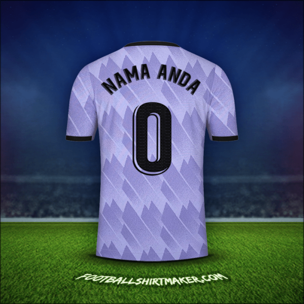 Jersey Real Madrid CF 2022/2023 Alternatif -  nama anda - 0