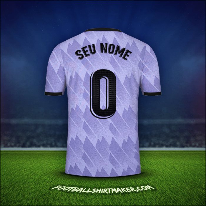Camisa Real Madrid CF 2022/2023 Alternativa -  seu nome - 0