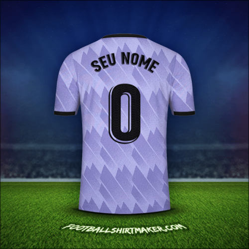 Camisa Real Madrid CF 2022/2023 Alternativa -  seu nome - 0