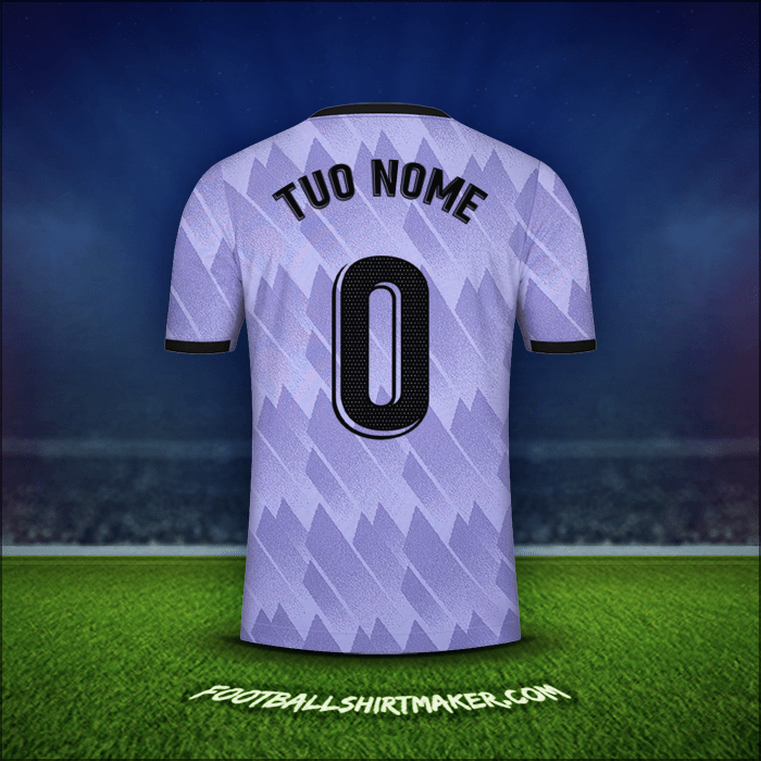 Maglia Real Madrid CF 2022/2023 Seconda -  tuo nome - 0
