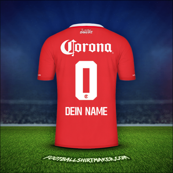 Trikot Toluca FC 2022/2023 -  dein name - 0