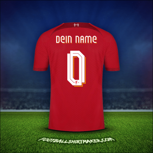 Trikot Liverpool FC Cup 2022/2023 -  dein name - 0