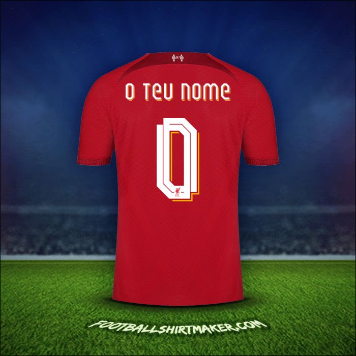 Camisola Liverpool FC Cup 2022/2023 -  o teu nome - 0