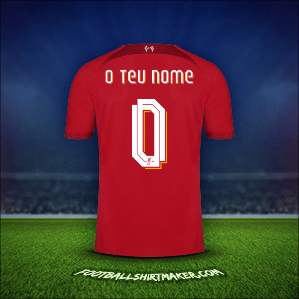 Camisola Liverpool FC Cup 2022/2023 -  o teu nome - 0