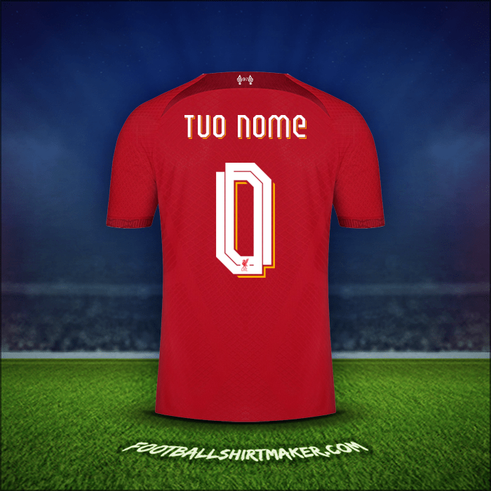 Maglia Liverpool FC Cup 2022/2023 -  tuo nome - 0