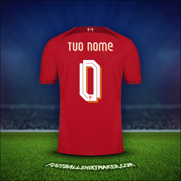 Maglia Liverpool FC Cup 2022/2023 -  tuo nome - 0