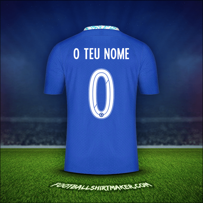 Camisola Chelsea Cup 2022/2023 -  o teu nome - 0