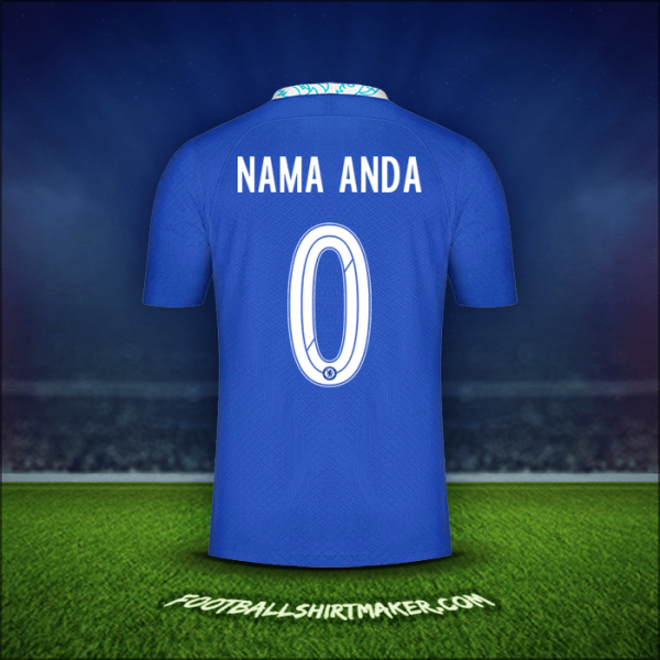 Jersey Chelsea Cup 2022/2023 -  nama anda - 0