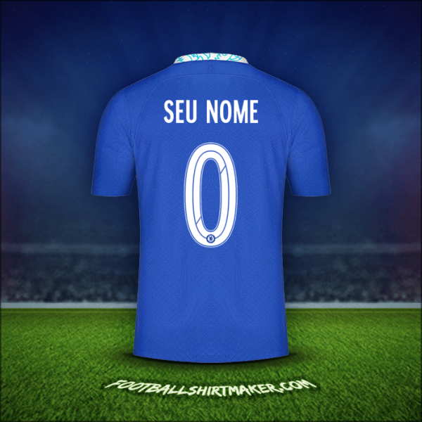 Camisa Chelsea Cup 2022/2023 -  seu nome - 0