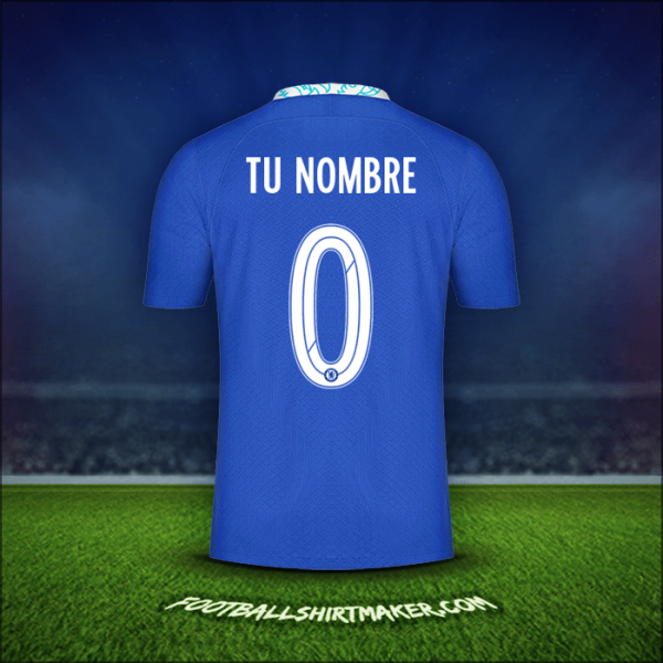 Camiseta Chelsea Cup 2022/2023 -  tu nombre - 0