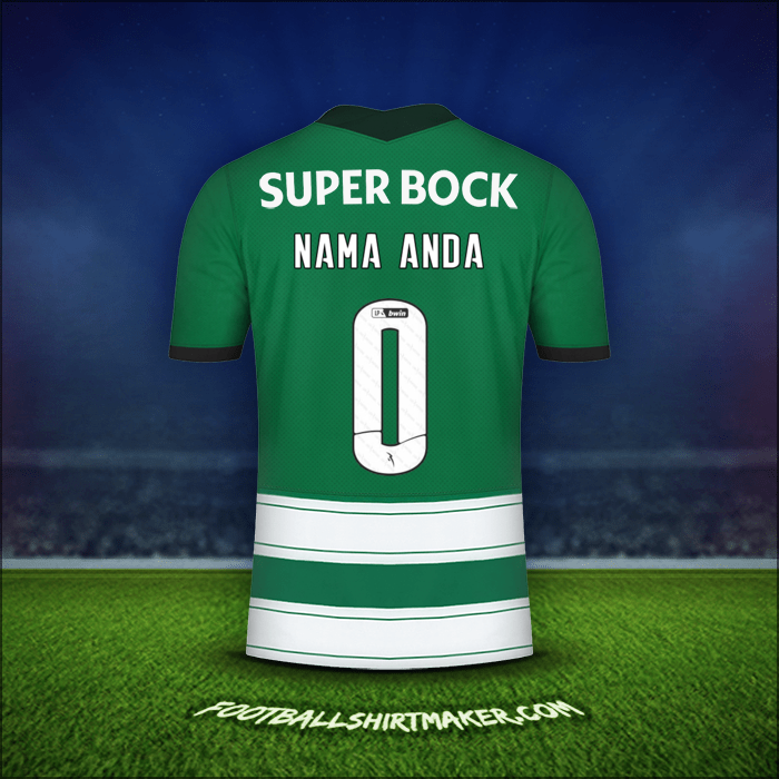 Jersey Sporting Clube 2022/2023 -  nama anda - 0