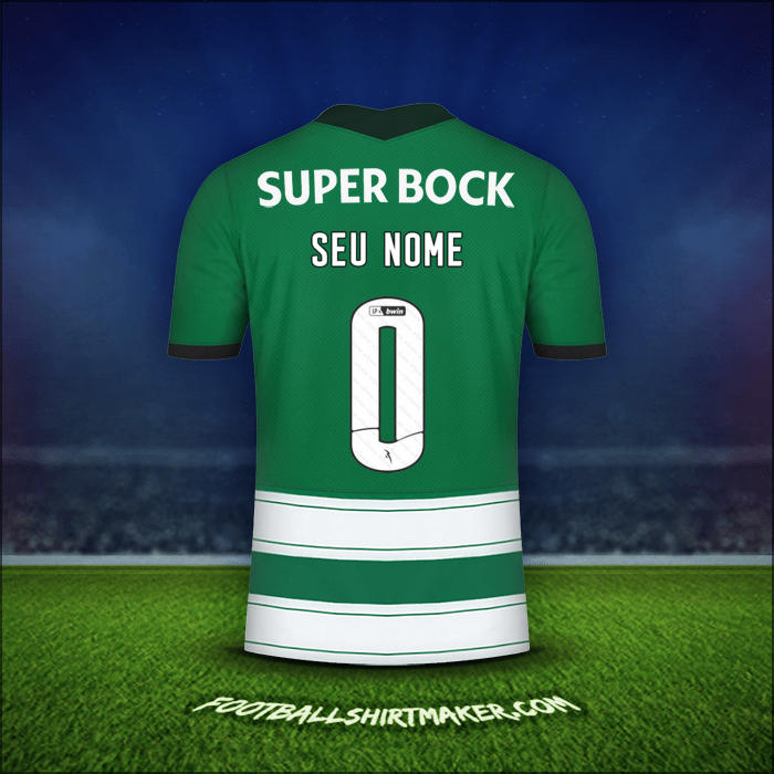 Camisa Sporting Clube 2022/2023 -  seu nome - 0