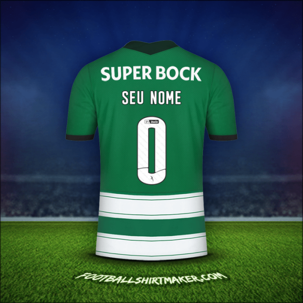 Camisa Sporting Clube 2022/2023 -  seu nome - 0