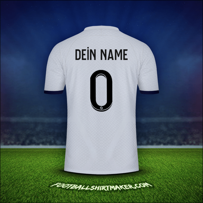 Trikot Paris Saint Germain 2022/2023 Auswärts -  dein name - 0