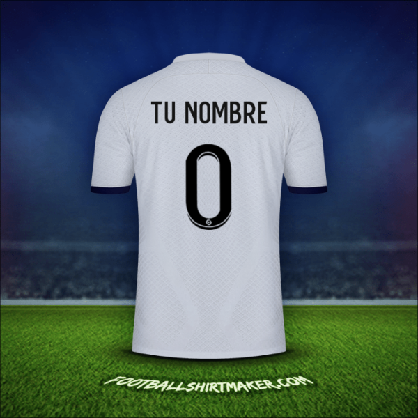 Camiseta Paris Saint Germain 2022/2023 Visita -  tu nombre - 0
