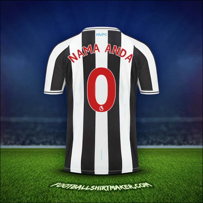 Jersey Newcastle United FC 2022/2023 -  nama anda - 0