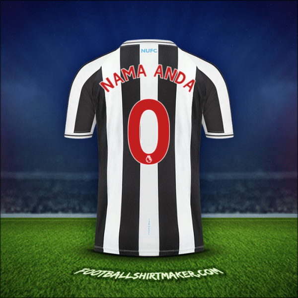 Jersey Newcastle United FC 2022/2023 -  nama anda - 0