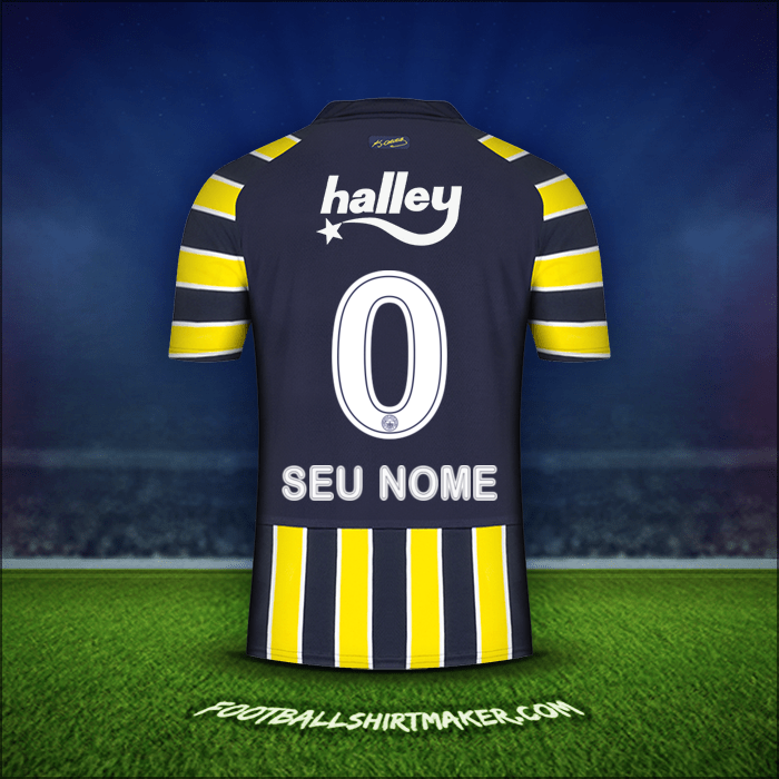 Camisa Fenerbahce SK 2022/2023 -  seu nome - 0