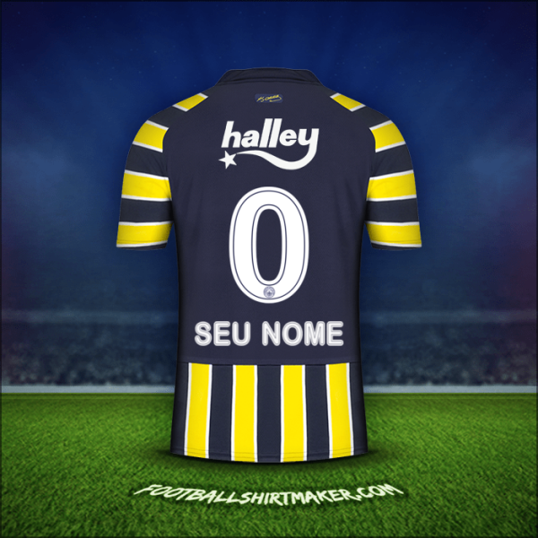 Camisa Fenerbahce SK 2022/2023 -  seu nome - 0