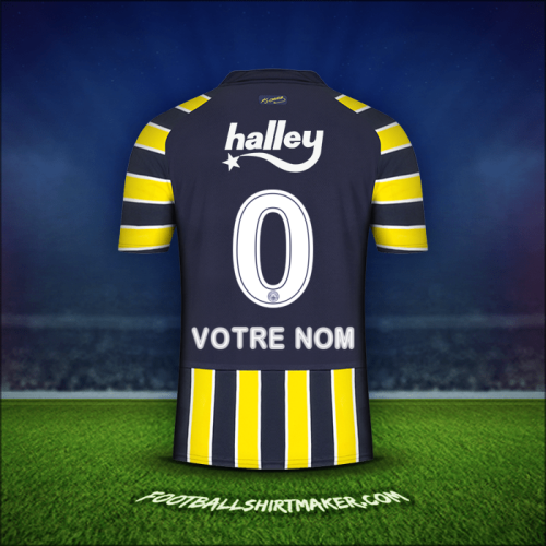 Maillot Fenerbahce SK 2022/2023 -  votre nom - 0