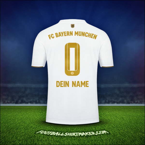 Trikot FC Bayern Munchen 2022/2023 Auswärts -  dein name - 0