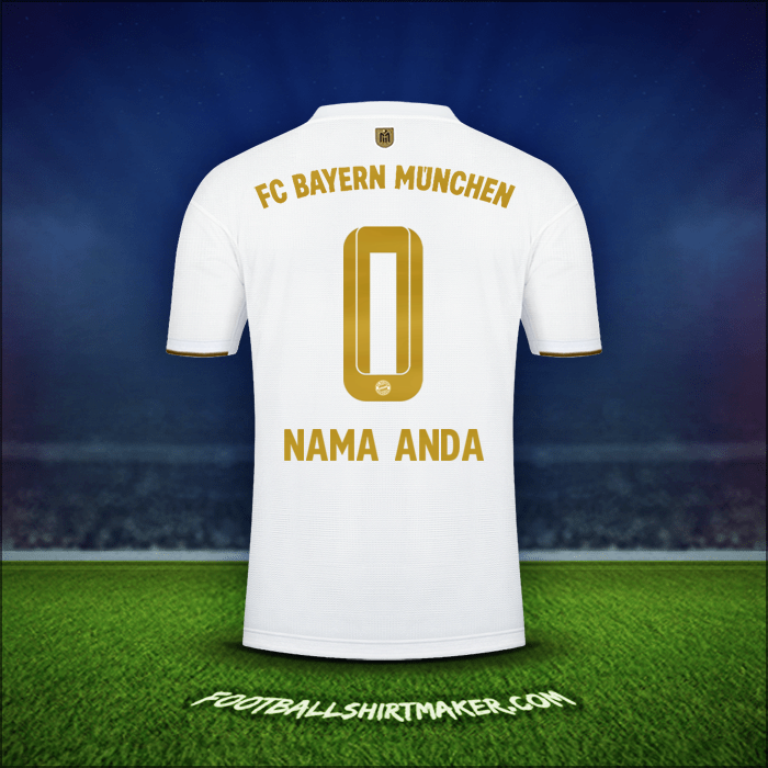 Jersey FC Bayern Munchen 2022/2023 Alternatif -  nama anda - 0