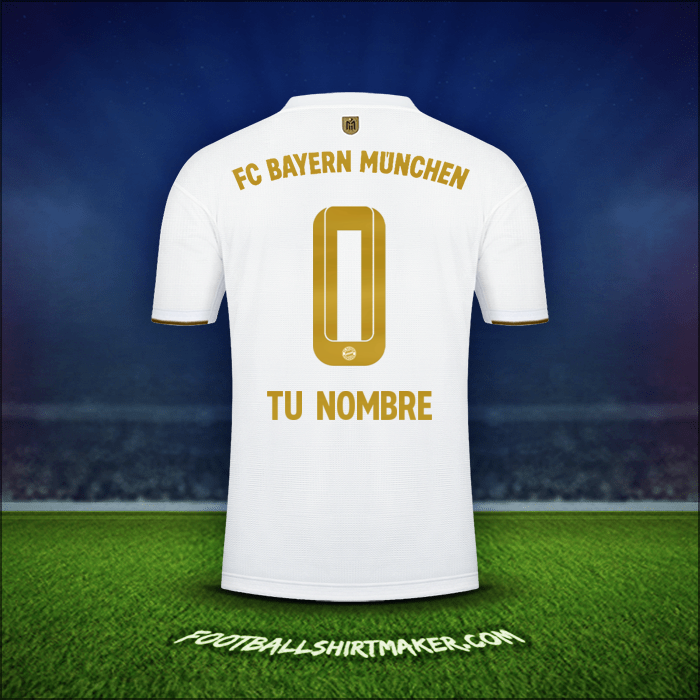 Jersey FC Bayern Munchen 2022/2023 Visita -  tu nombre - 0