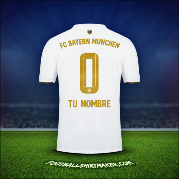 Jersey FC Bayern Munchen 2022/2023 Visita -  tu nombre - 0