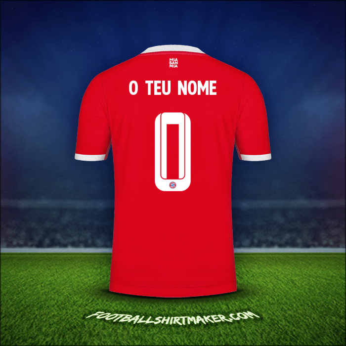Camisola FC Bayern Munchen Cup 2022/2023 -  o teu nome - 0