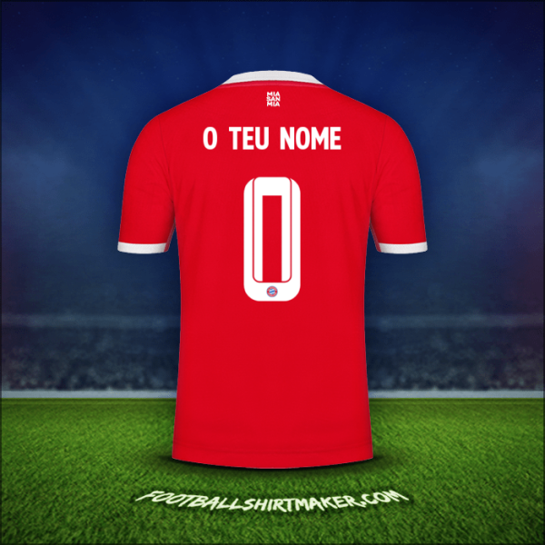 Camisola FC Bayern Munchen Cup 2022/2023 -  o teu nome - 0