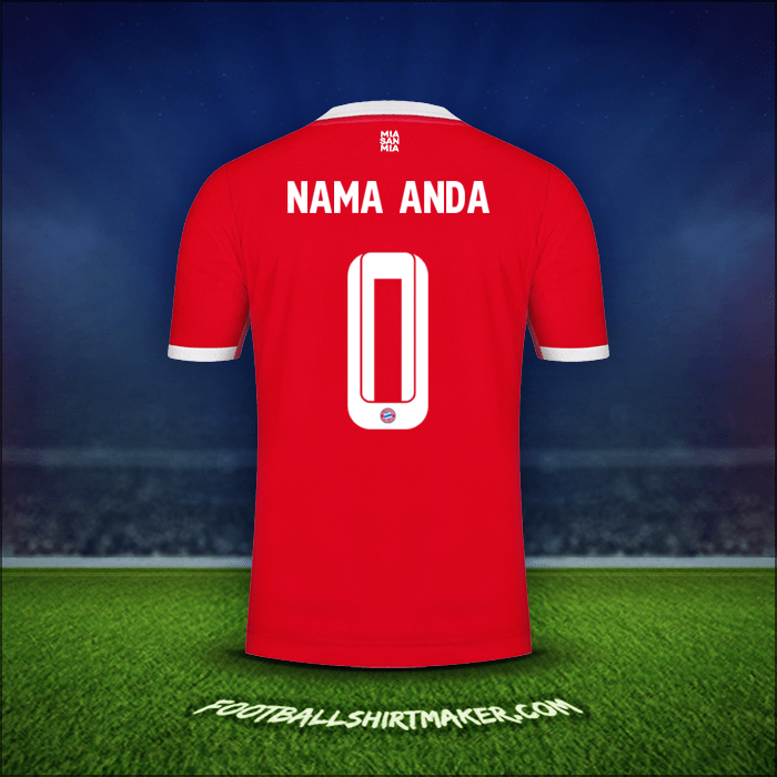 Jersey FC Bayern Munchen Cup 2022/2023 -  nama anda - 0