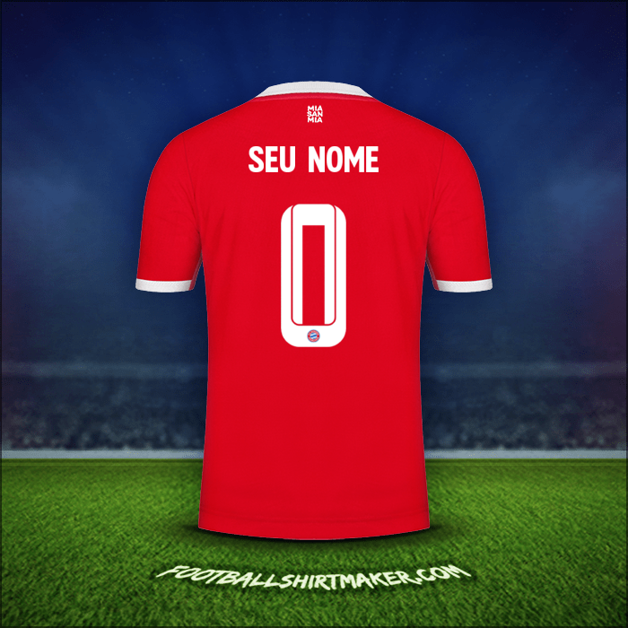 Camisa FC Bayern Munchen Cup 2022/2023 -  seu nome - 0