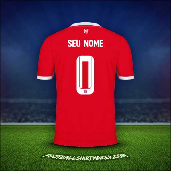 Camisa FC Bayern Munchen Cup 2022/2023 -  seu nome - 0