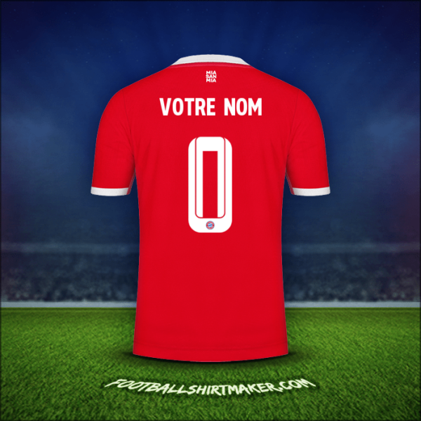 Maillot FC Bayern Munchen Cup 2022/2023 -  votre nom - 0