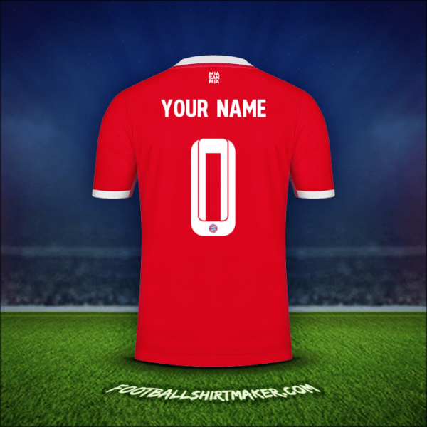 Jersey FC Bayern Munchen Cup 2022/2023 -  your name - 0
