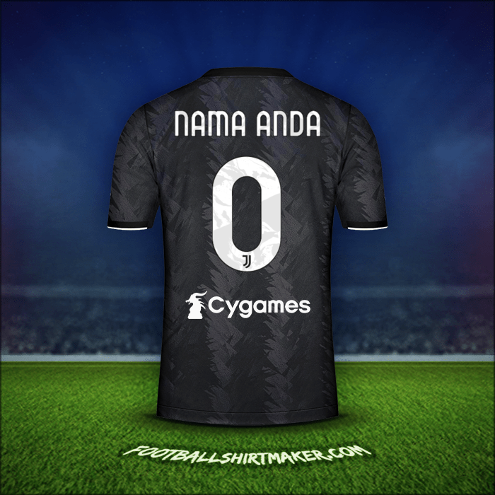 Jersey Juventus FC 2022/2023 Alternatif -  nama anda - 0
