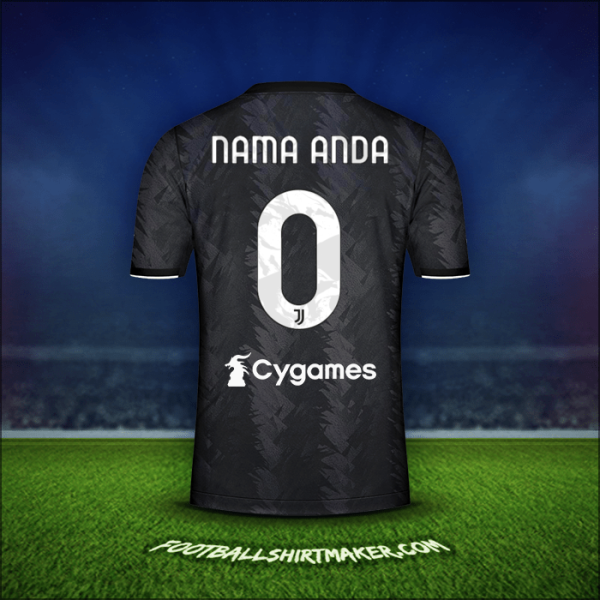 Jersey Juventus FC 2022/2023 Alternatif -  nama anda - 0