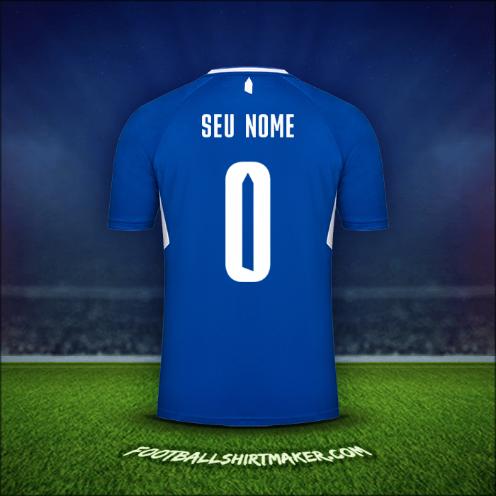 Camisa Everton FC Cup 2022/2023 -  seu nome - 0