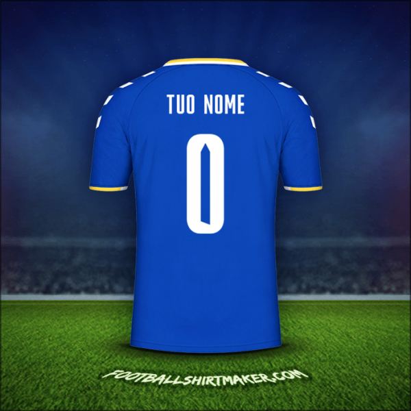 Maglia Everton FC Cup 2021/2022 -  tuo nome - 0