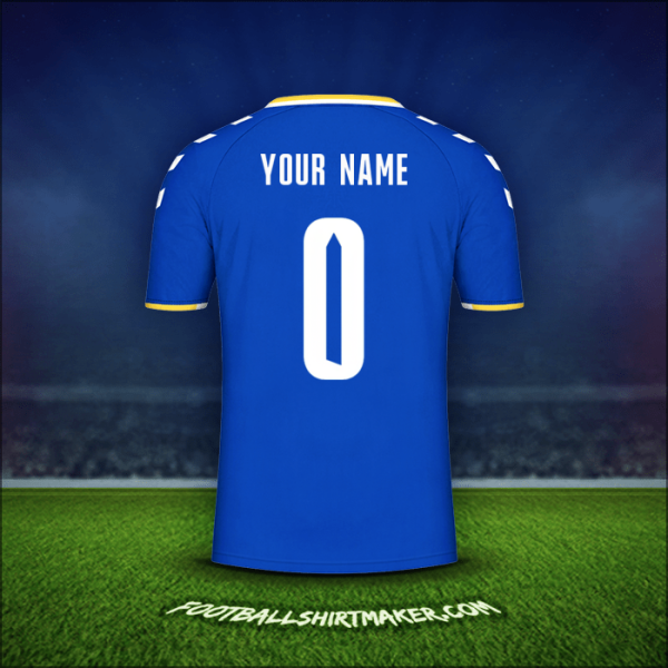 Jersey Everton FC Cup 2021/2022 -  your name - 0