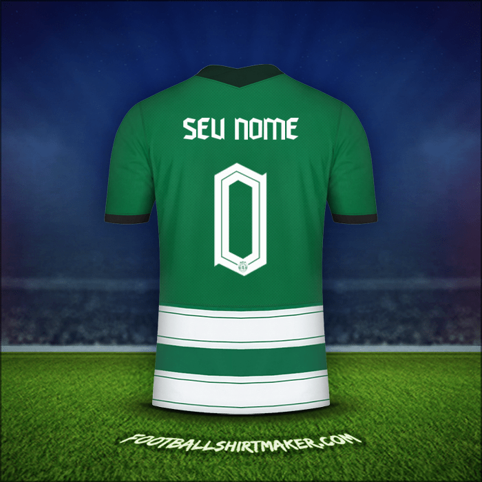 Camisa Sporting Clube UCL 2022/2023 -  seu nome - 0