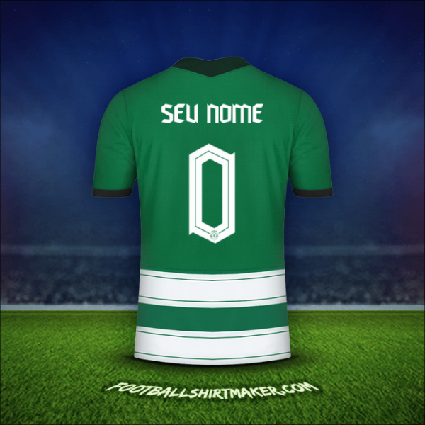 Camisa Sporting Clube UCL 2022/2023 -  seu nome - 0