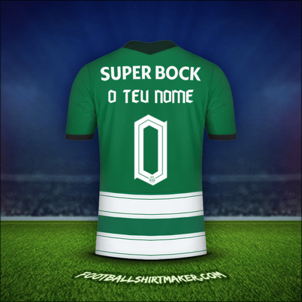 Camisola Sporting Clube Allianz Cup 2022/2023 -  o teu nome - 0