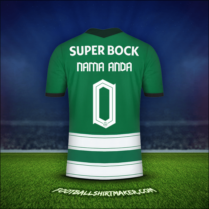 Jersey Sporting Clube Allianz Cup 2022/2023 -  nama anda - 0