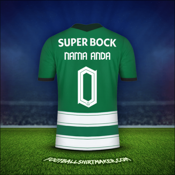 Jersey Sporting Clube Allianz Cup 2022/2023 -  nama anda - 0