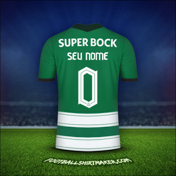 Camisa Sporting Clube Allianz Cup 2022/2023 -  seu nome - 0